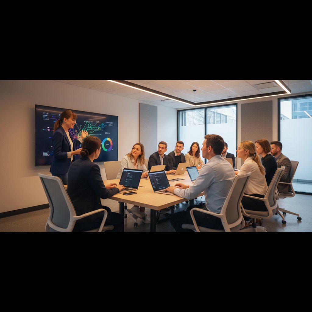 Digital marketing training session